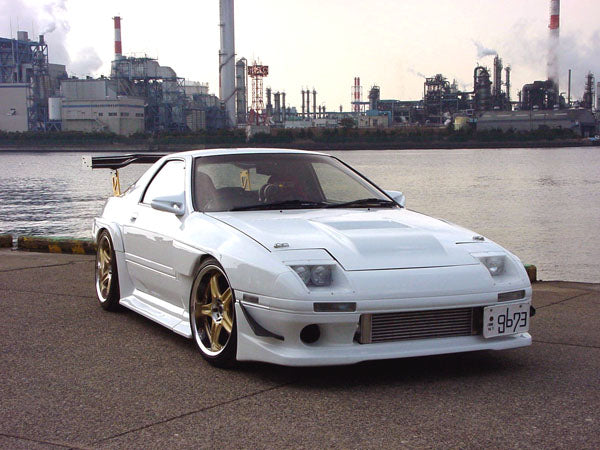 R Magic Mazda RX-7 (FC3S) Fixed Round Quad Headlight Full Cowl (Replacement Cowl)