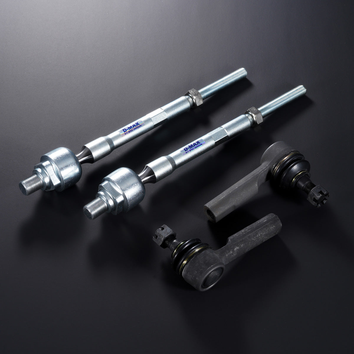 D-Max Nissan Silvia S13 / S14 / S15 / 180SX D1 Spec Reinforced Tie Rods with Ball Joint Tie Rod Ends