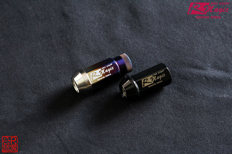 R Magic Titanium Wheel Nuts (64 Titanium)