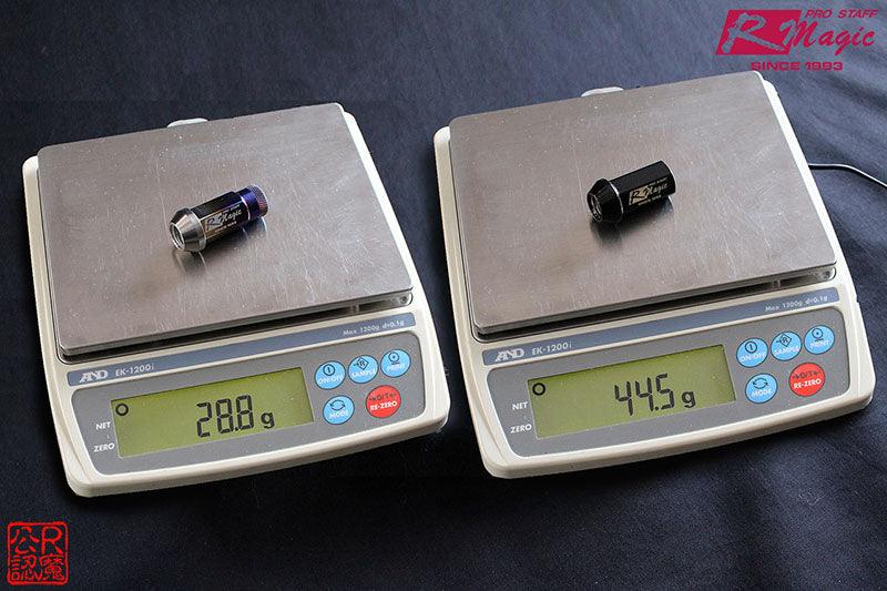 R Magic Titanium Wheel Nuts (64 Titanium)