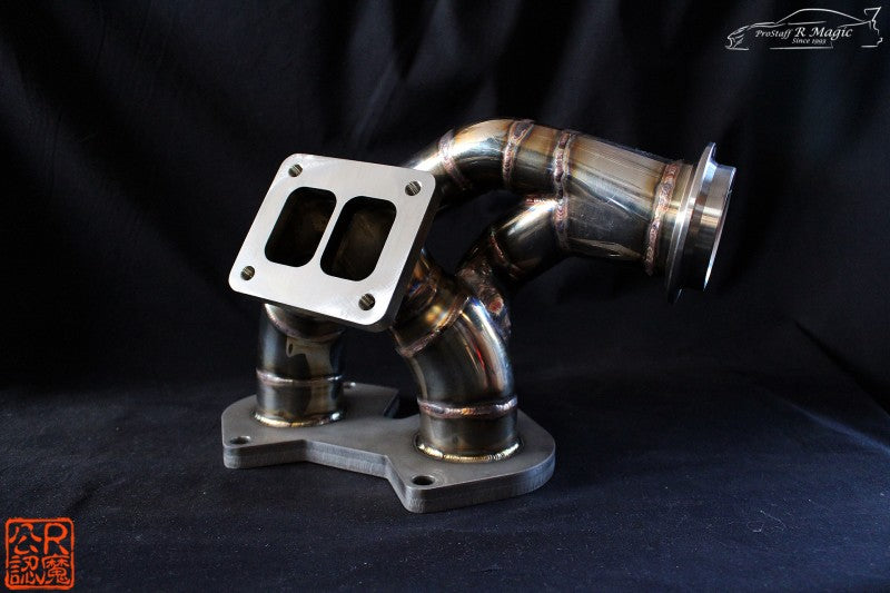R Magic Mazda RX-7 (FD3S) Universal Exhaust Manifold (Air Pump Spec)