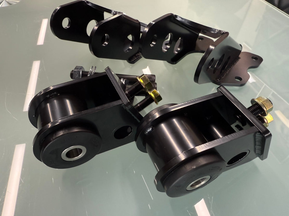 Kazama Toyota 86 / GR86 / Subaru BRZ FA20 / FA24 to 1JZ / 2JZ Engine Mount Brackets