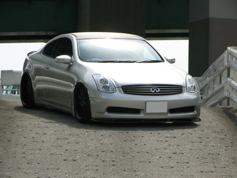 URAS Nissan Skyline (V35) Sports Front Lip Spoiler (Zenki Coupe)