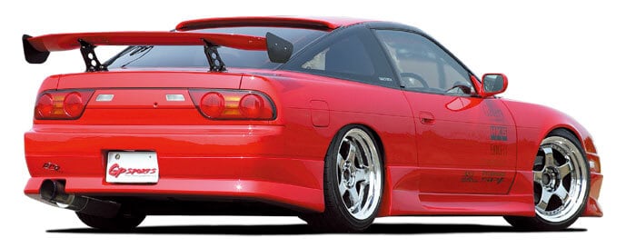 GP SPORTS Nissan Silvia S13 / 180SX R Full Aero Set G-SONIC ZERO ONE
