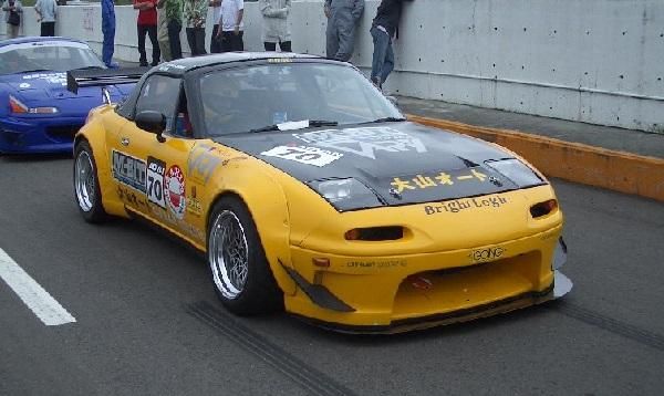 Garage Vary Mazda Roadster (NA6 / NA8) Canards for T-1 Aero Bumper
