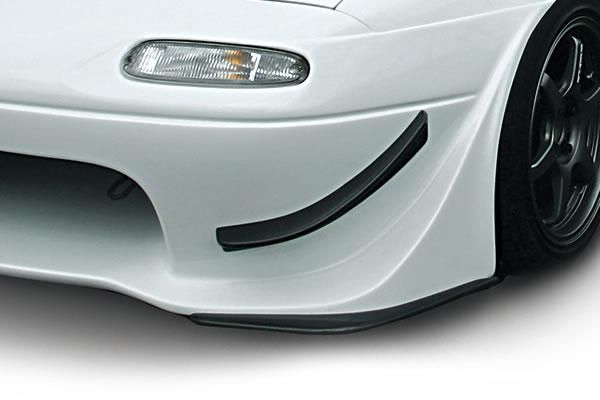 Garage Vary Mazda Roadster (NA6 / NA8) Canards for T-N Zero Bumper