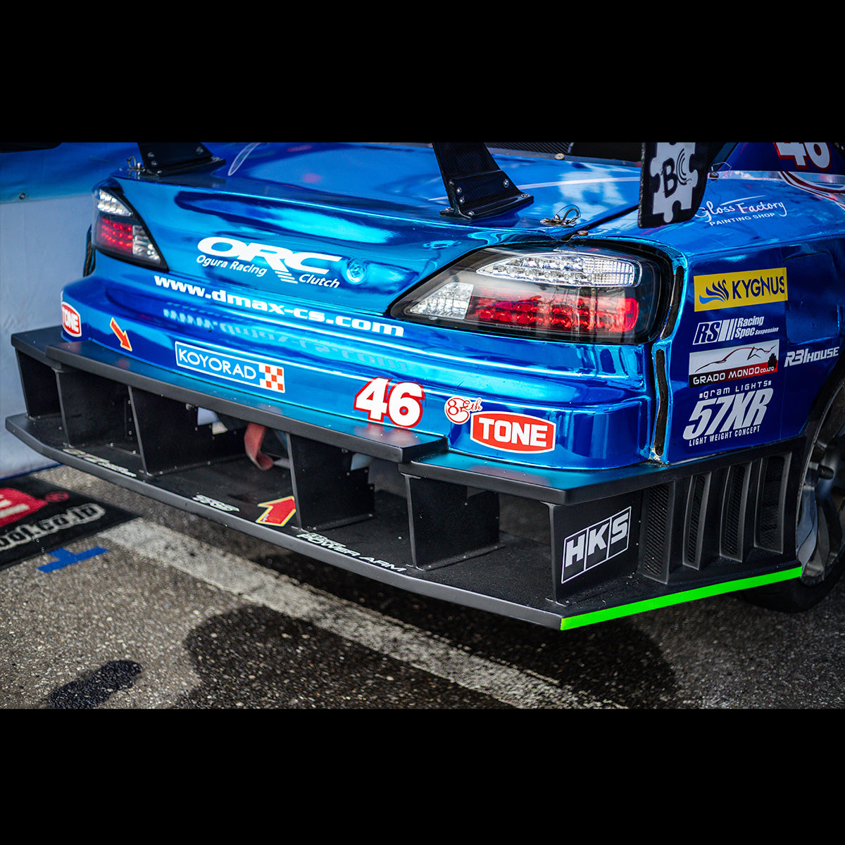 D-Max Nissan Silvia (S15) Racing Spec Rear Bumper Ver. II