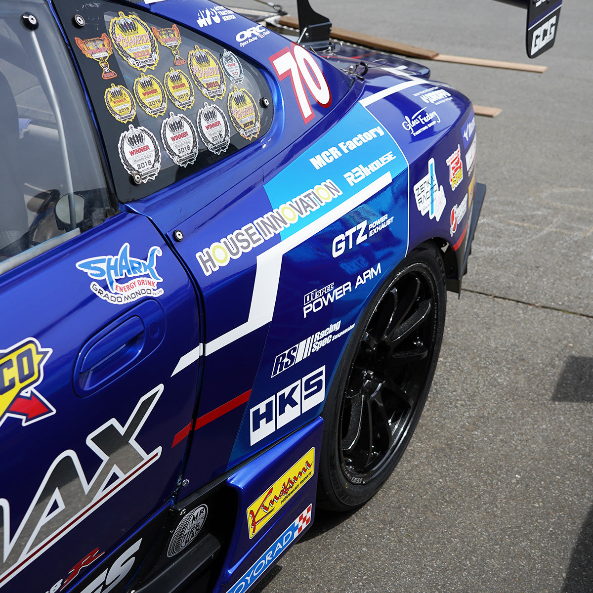 D-Max Nissan Silvia (S15) Racing Spec Rear Fenders