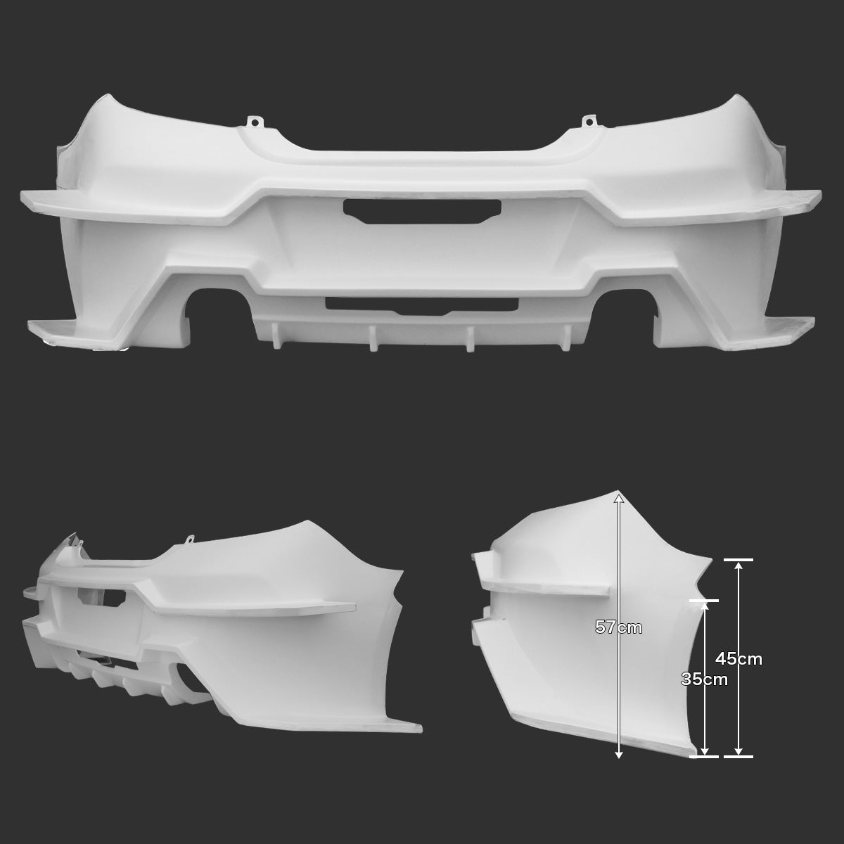D-Max Toyota GR86 (ZN8) Racing Spec Rear Bumper