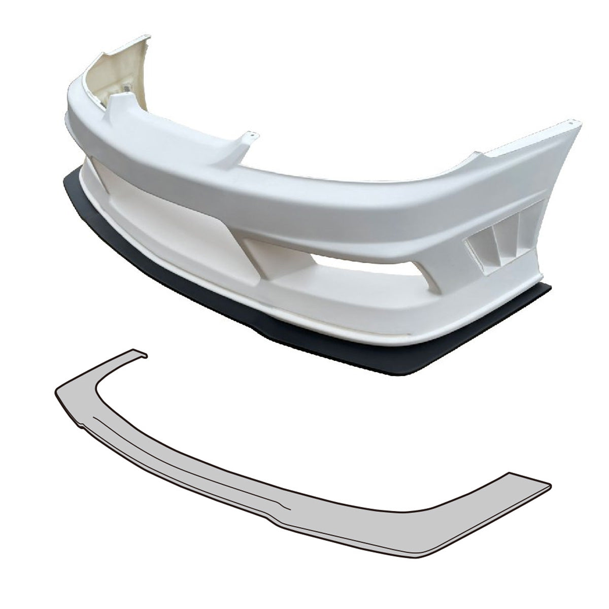 D-Max Nissan Silvia (S15) Racing Spec Front Lip Spoiler Ver. I