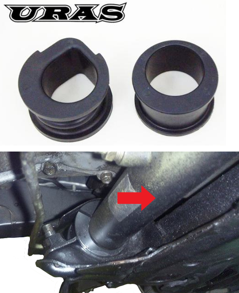 URAS Nissan Silvia S14 / S15 Gomu no Wa Steering Rack Bushings