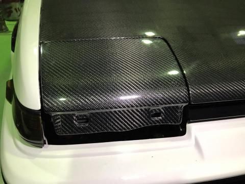 IMPULSE Toyota Corolla Levin / Trueno (AE86) Dry Carbon Retractable Headlight Panels (Trueno)