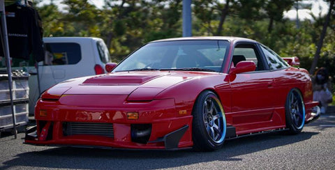 URAS Nissan 180SX (RPS13) Type GT Side Skirts