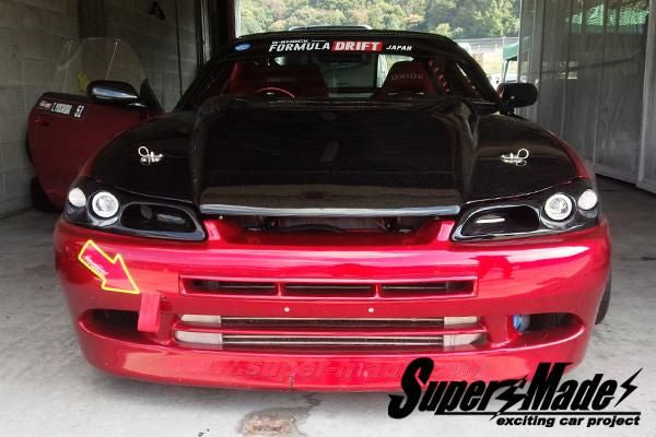 SuperMade Nissan Silvia (S15) GT Gentleman Ducted Racing Bonnet