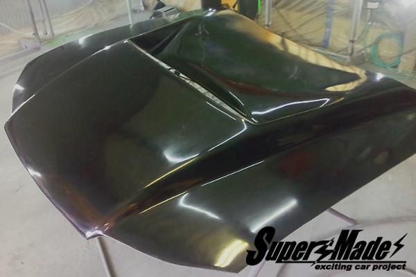 SuperMade Nissan Silvia (S15) GT Gentleman Ducted Racing Bonnet