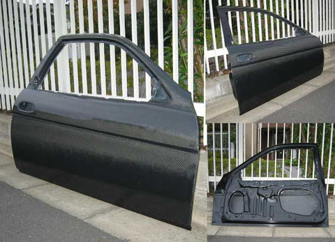 TBO Toyota Soarer (JZZ30) Carbon Kevlar Door Set