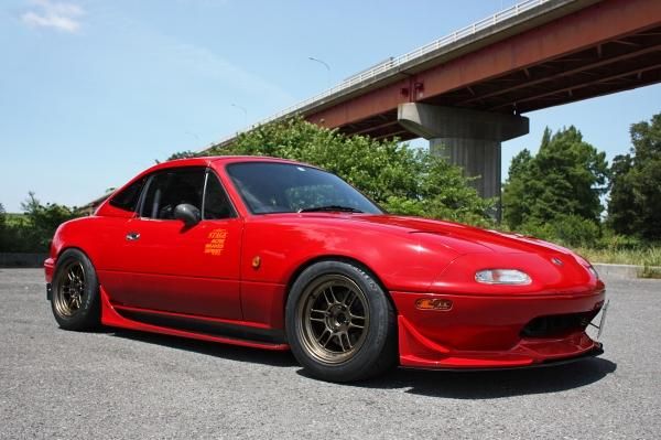 Garage Vary Mazda Roadster (NA6 / NA8) T-S Side Steps (FRP)