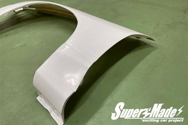 SuperMade Nissan Silvia (S13) Factory Shape Front Fenders