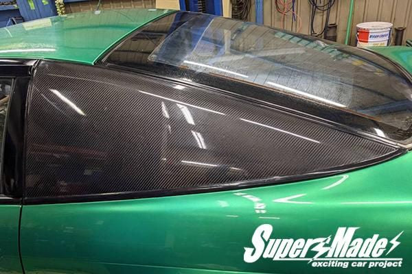 SuperMade Nissan 180SX (RPS13) Rear Quarter Window