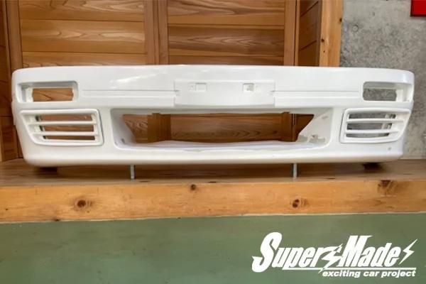 SuperMade Nissan 180SX (RPS13) Zenki Factory Shape Front Bumper