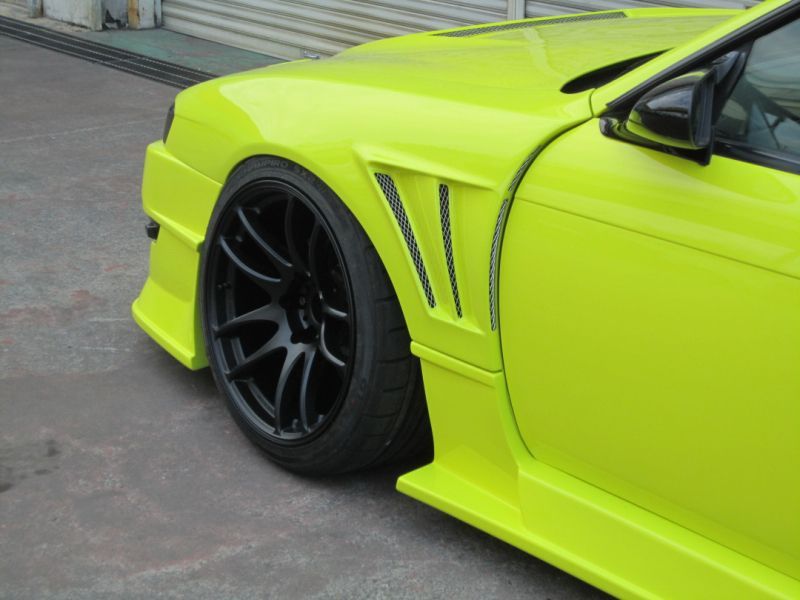 Car Modify Wonder Nissan Silvia (S14 Kouki) GLARE Twin-Blade Rear Wing