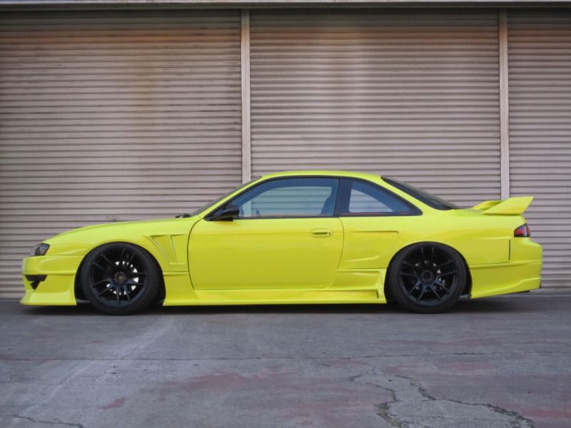 Car Modify Wonder Nissan Silvia (S14 Kouki) GLARE Twin-Blade Rear Wing