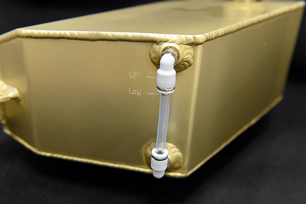 Top Secret R35 Aluminum Reservoir Tank (SPL Gold)
