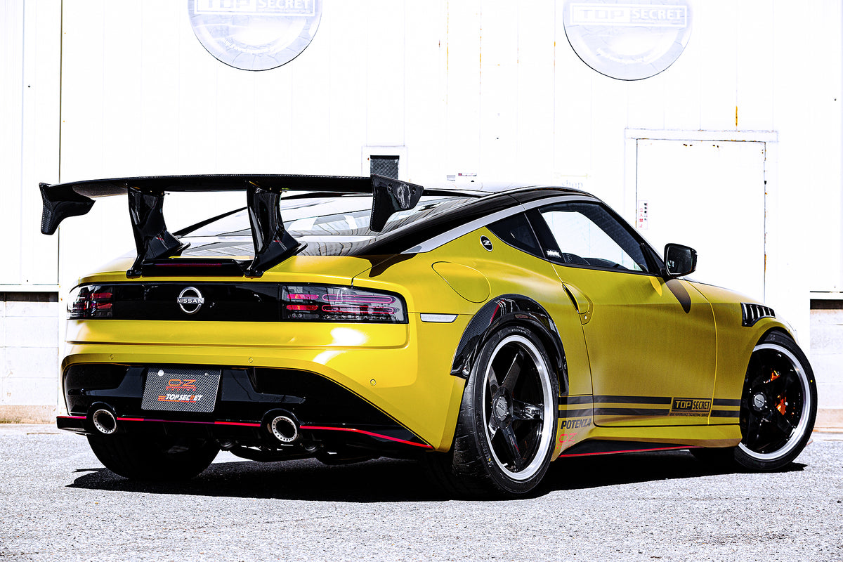 Top Secret RZ34 Dry Carbon Rear Over Fenders