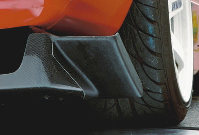 First Molding Rear Diffuser Canards