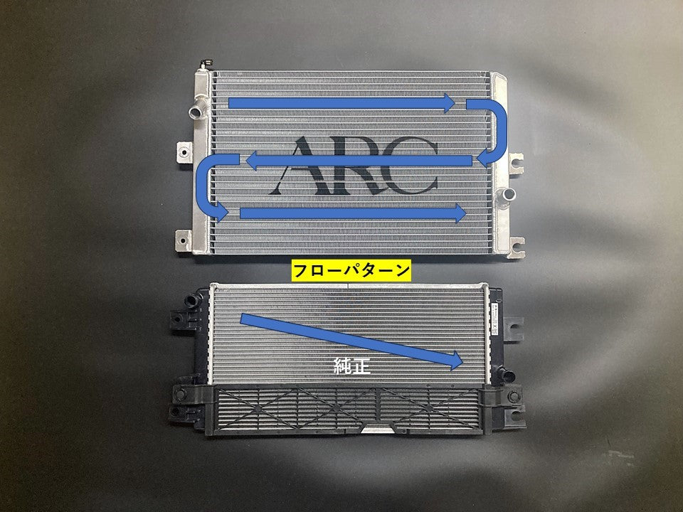 ARC Brazing Nissan Fairlady Z (RZ34) Water-Cooled Intercooler Radiator (SMC36)