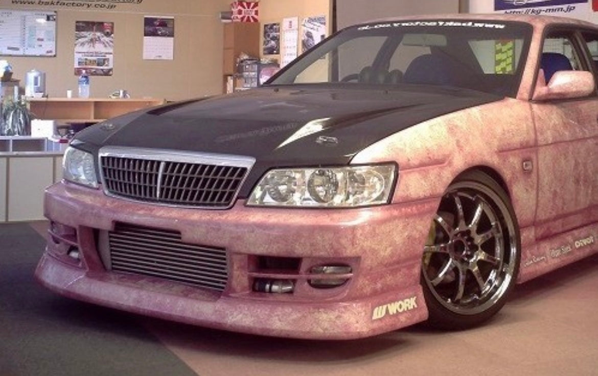 BSK Nissan Laurel (C35) Front Bumper Spoiler