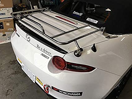 ZOOM ENGINEERING Mazda Roadster (ND) Stainless Trunk Carrier 19mm