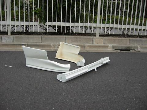 TBO Nissan 180SX (RPS13) Rear Lip 3-Piece