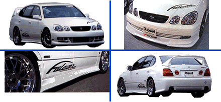 D.speed Toyota Aristo (JZS161) Full Aero Kit