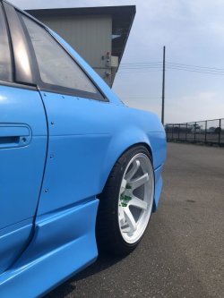 KOGUCHI POWER Nissan Silvia S13 Rear Wide Fenders