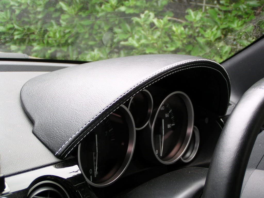 ZOOM ENGINEERING Mazda Roadster (NC) Meter Hood, Synthetic Leather Covered