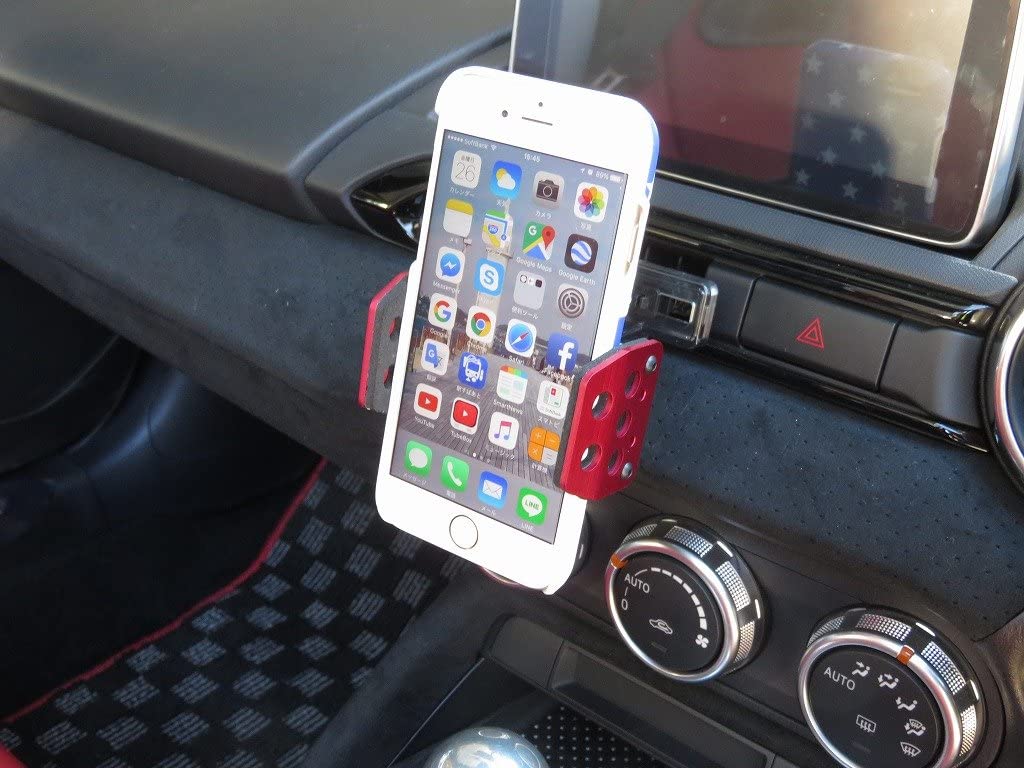 ZOOM ENGINEERING Aluminum Phone Holder H510, Vent Mount