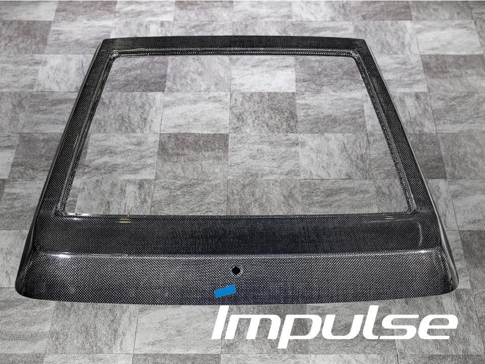 IMPULSE Toyota Corolla Levin / Trueno (AE86) Dry Carbon Rear Hatch and Trunk