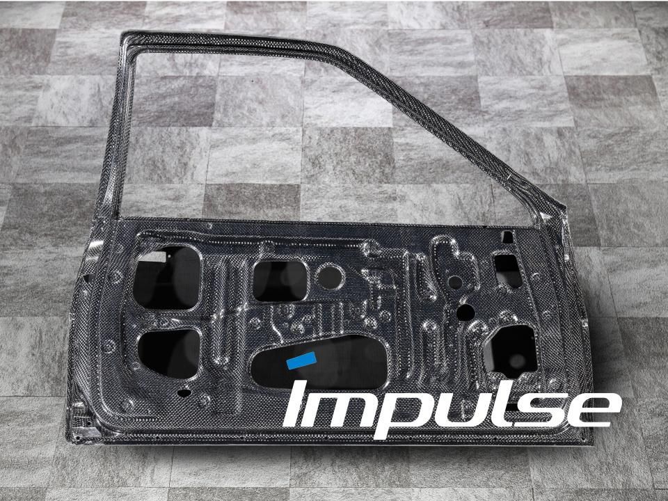 IMPULSE Toyota Corolla Levin / Trueno (AE86) Dry Carbon Door (One Side)