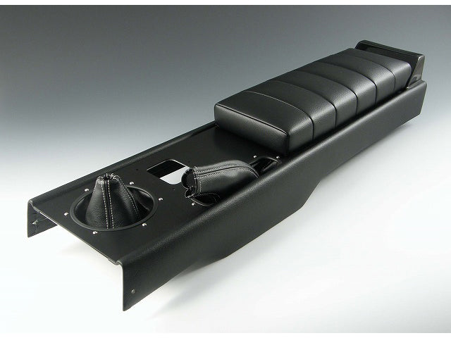 ZOOM ENGINEERING Mazda Roadster (NA6 / NA8) Trad Style Console (Manual, Black Synthetic Leather)