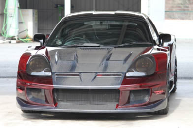 TRIAL Toyota MR-S (ZZW30) Wide Body Bonnet (FRP)