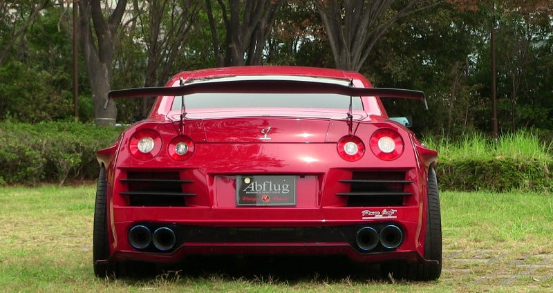 Abflug Nissan GT-R (R35) Swan Neck Rear Wing (W1830 x D240)