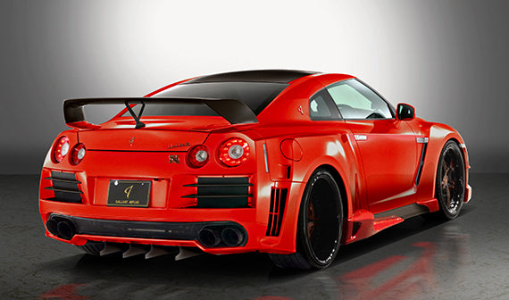 Abflug Nissan GT-R (R35) Rear Over Fender Kit ver.02