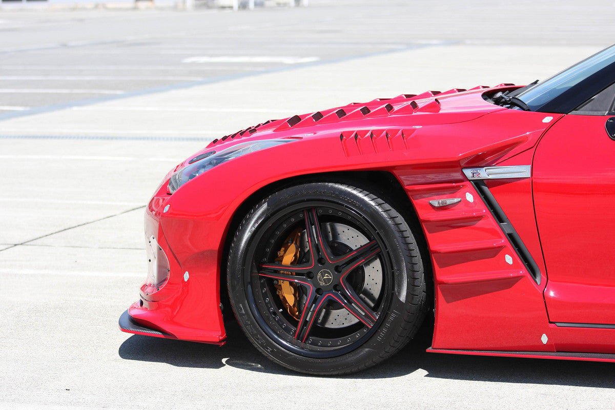 Abflug Nissan GT-R (R35) Front and Rear Over Fender Kit ver.Break Out