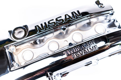 日産 S14 SR20DET バルブカバー *トリプルクロームメッキ*