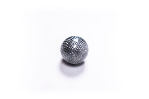 Hitman Silver Carbon Weighted Shift Knob