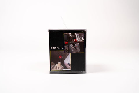 Hitman Red Carbon Weighted Shift Knob (12x1.25, 10x1.25, 10x1.5, 8x1.25)