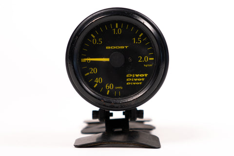Pivot 60mm Boost Pressure Gauge