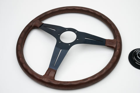 380mm Nardi Classic *1978 Production, Brown Leather*