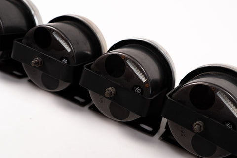 HKS Direct Bright Meter 60mm / Navy 4-Piece Gauge Set